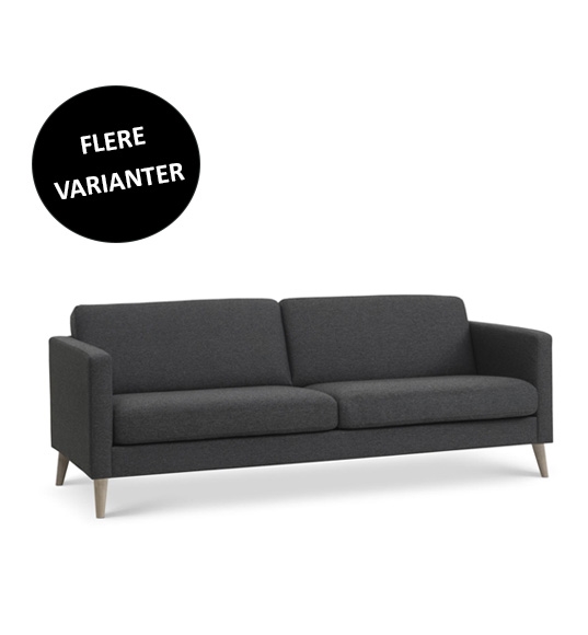 Ask 3 personers sofa - Flere farver og varianter