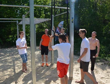 Calisthenics - udendørs træningsområde - Miljøbillede til inspiration