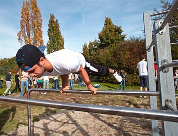 Calisthenics-park - Street Workout - Miljøbillede til inspiration