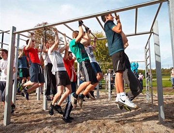 Calisthenics til udendørs træningsområde - Miljøbillede til inspiration