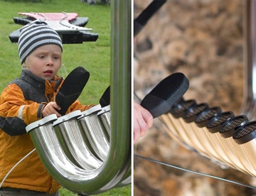 Tembos Diatonisk Aerofon -  Udendørs musikinstrumenter til musiklegepladser, sansehaver mv.